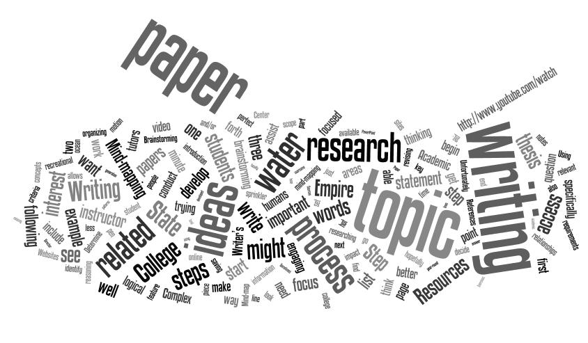Help to write an academic paper