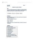 Acids and bases lab report