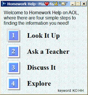 Aol homework help