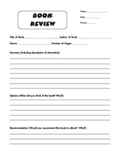 Book reviews by students