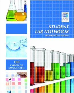 Chemistry lab notebook