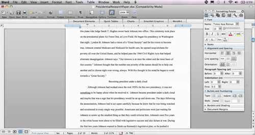 Chicago style research paper