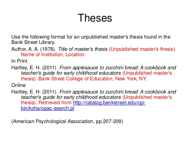 citing in apa format on open office