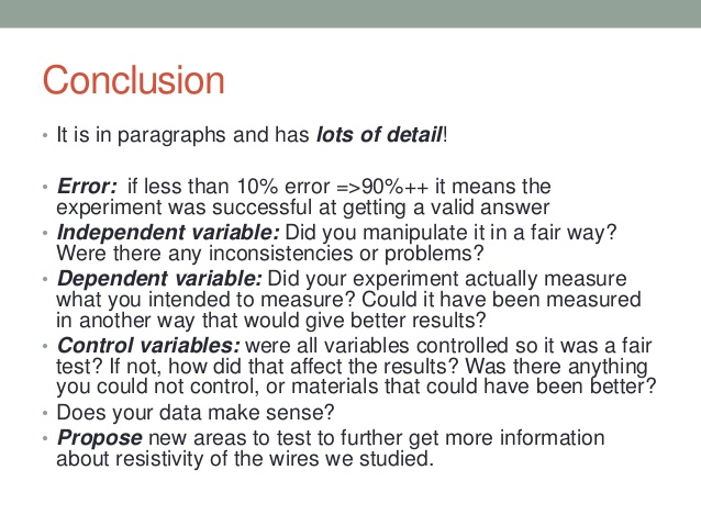 projectile motion lab report conclusion