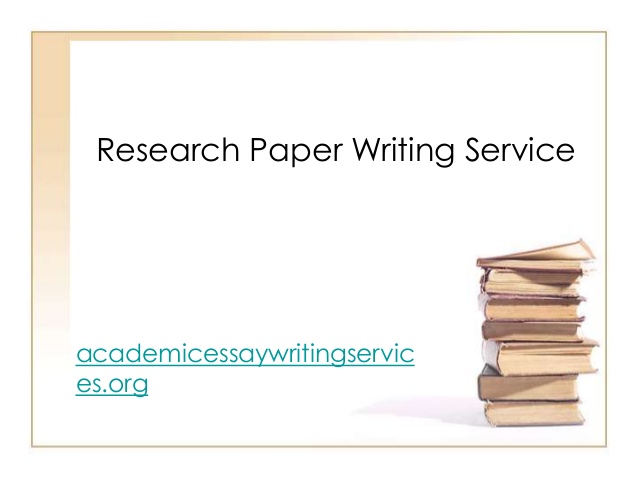 Custom research papers writing service