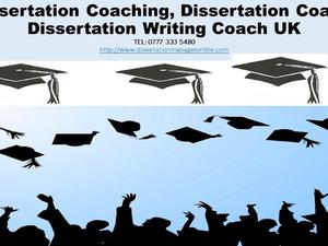 Dissertation coaching services