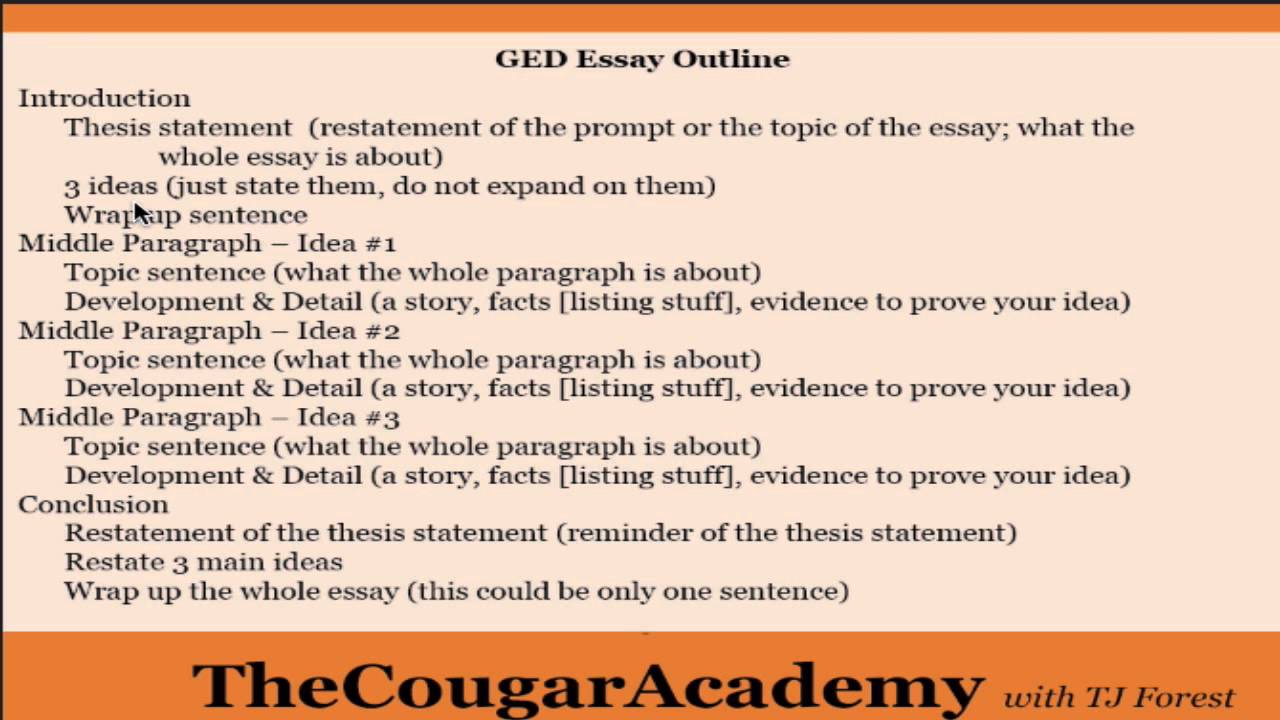 Essay writing video