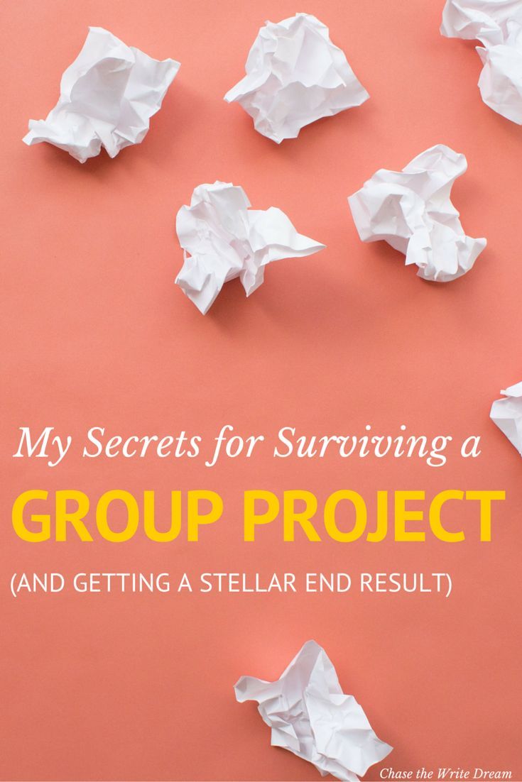 Group projects for college students