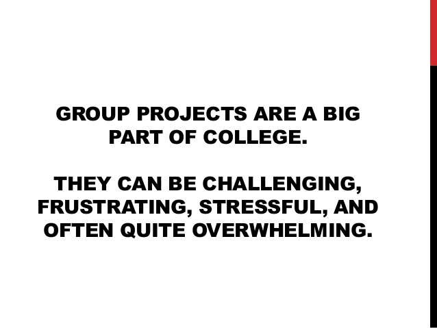 Group projects