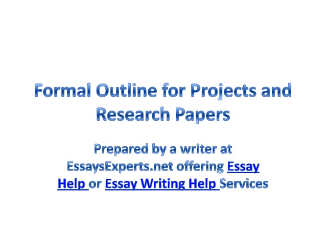 Help on research paper