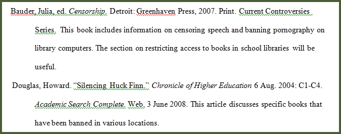 Mla bibliography citations