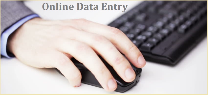 Online data entry