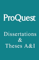 Proquest dissertations and theses