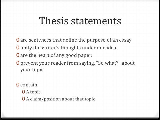 Thesis of paper