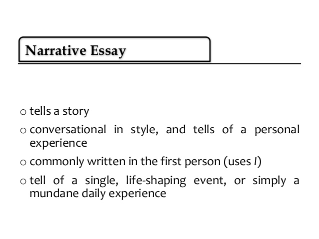 Type an essay