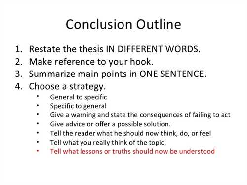 Write a good thesis