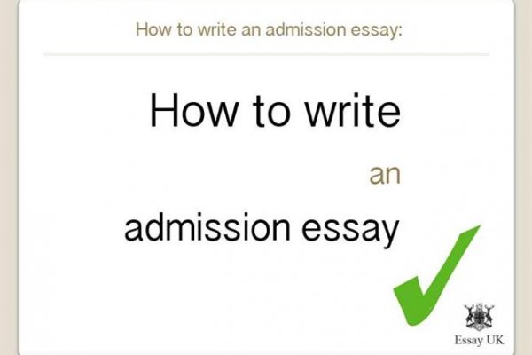 Write my admission essay