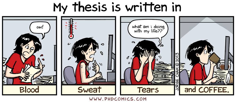 Writing a doctoral dissertation