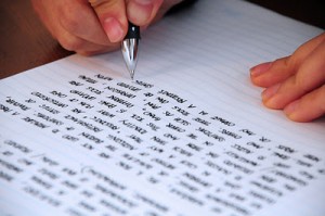 Writing a personal statement
