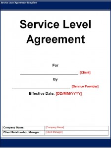 Writing service contract