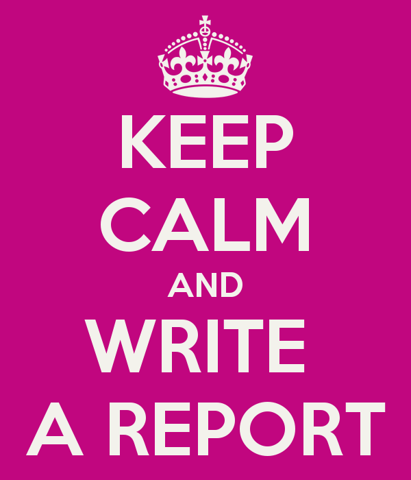 Writing reports