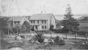 Photo of the Fay Cottages, 1916