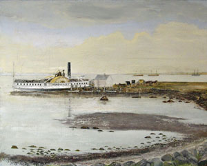 Steamboat Landing, 1870