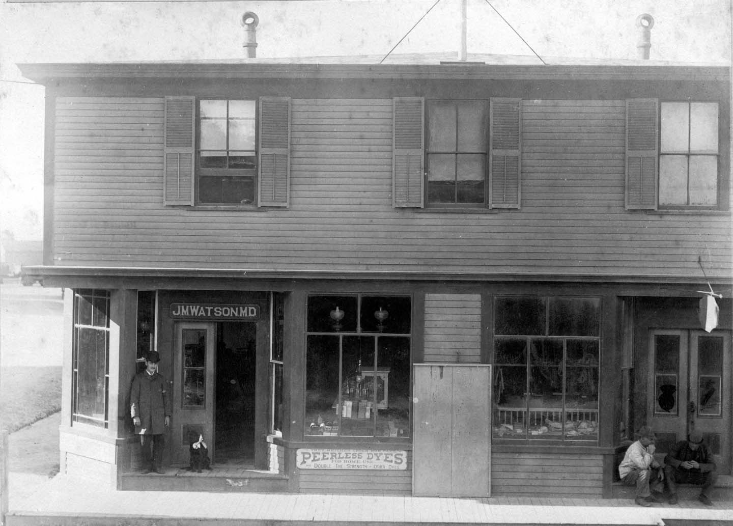 Watson's store in 1890
