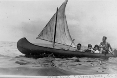 Rhamphorinchus with a sail.