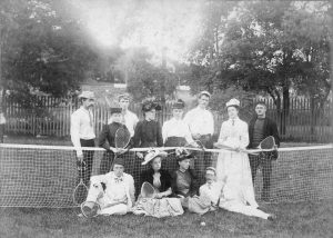 Members of the Woods Hole Lawn Tennis Club