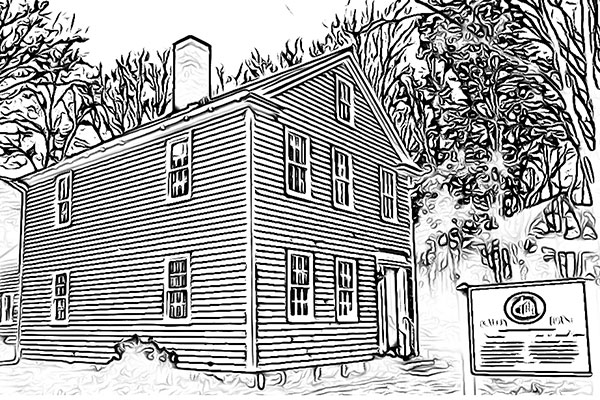 Bradley House Coloring Page