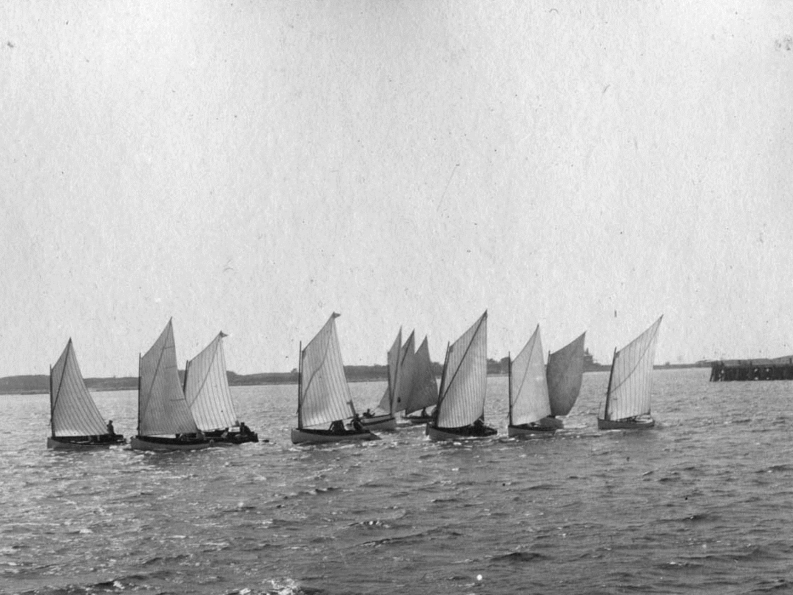 Spritsail boats