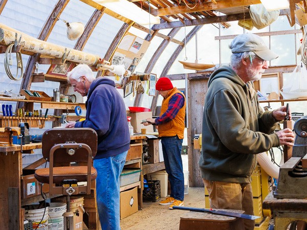 Spritsail Half Hull Carving